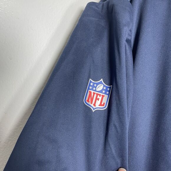 NIKE Zonal Aeroshield TENNESSEE TITANS On Field Pullover Men’s 4X Navy Blue NEW - Picture 6 of 10